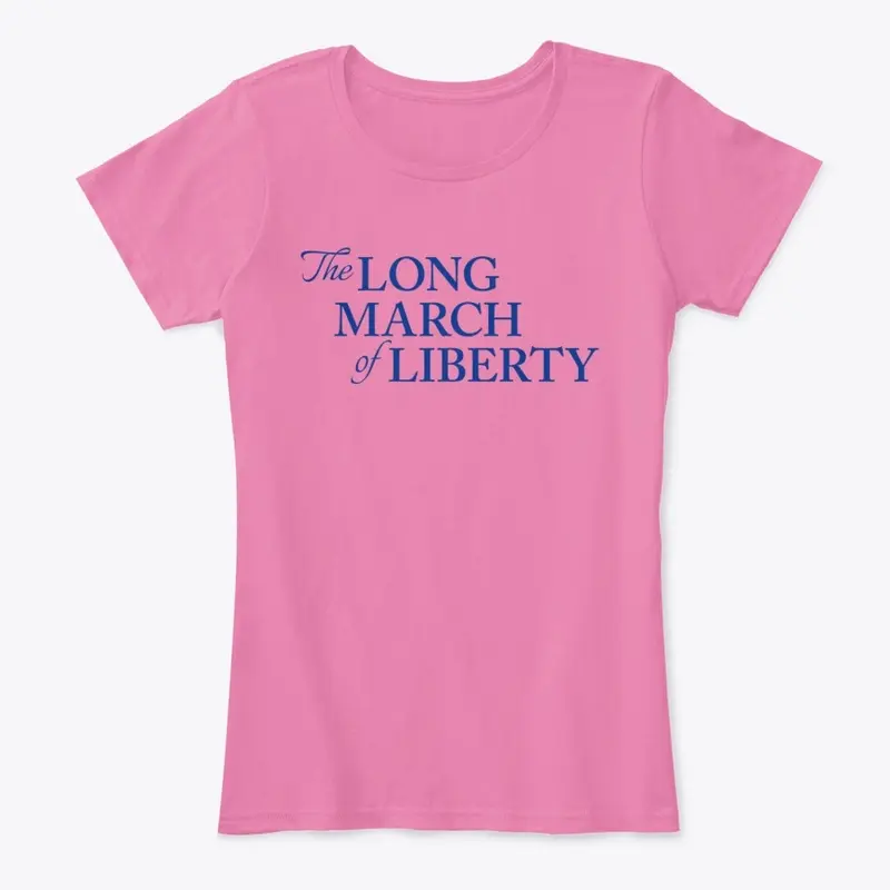 March of Liberty - Tour Tee (blue logo)