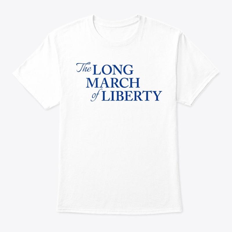 March of Liberty - Tour Tee (blue logo)