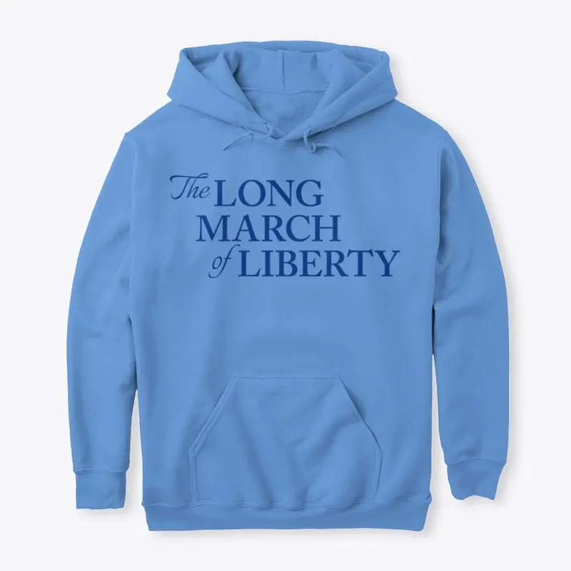 March of Liberty - Hoodie (blue logo)