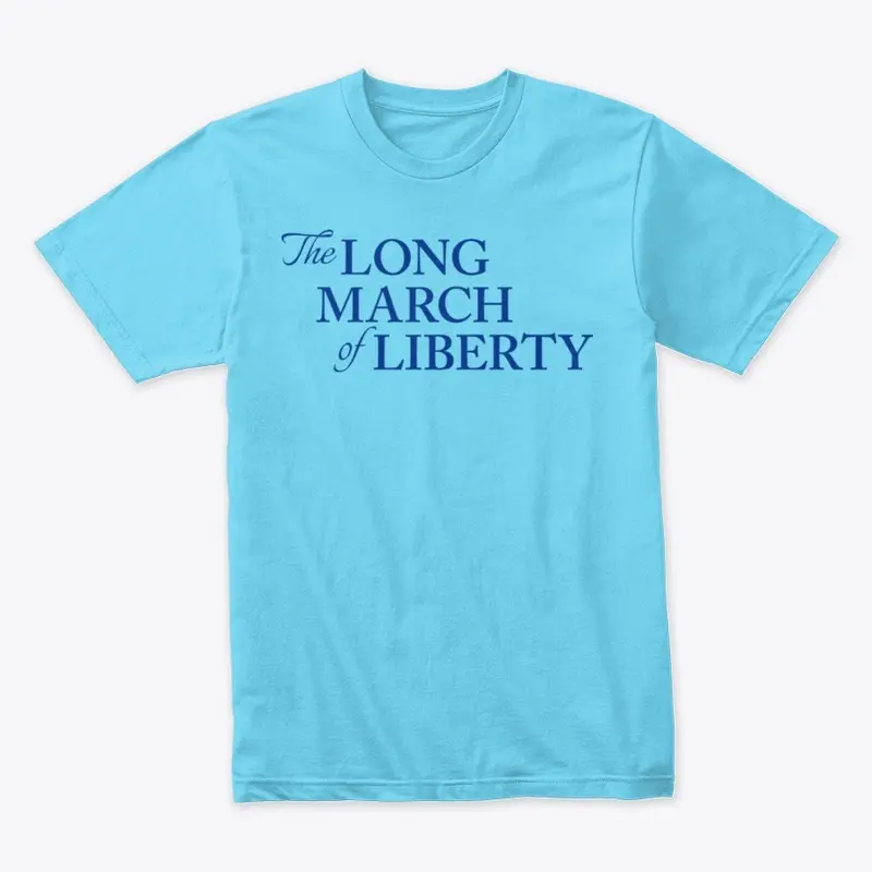 March of Liberty - Tour Tee (blue logo)