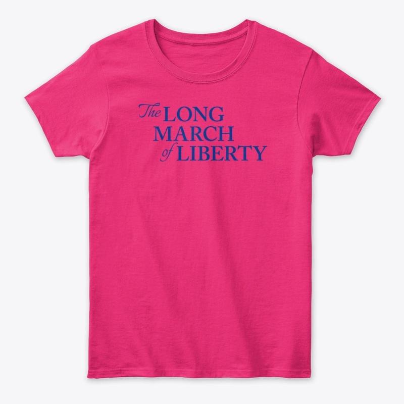 March of Liberty - Tour Tee (blue logo)